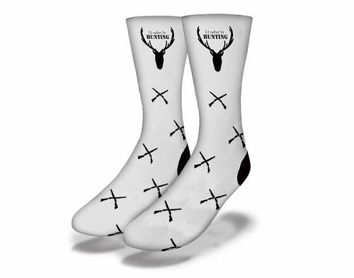 I'd Rather Be Hunting T-Shirt – Grey Graphic Hunting Tee for Outdoorsmen, Deer Hunters & Wildlife Enthusiasts