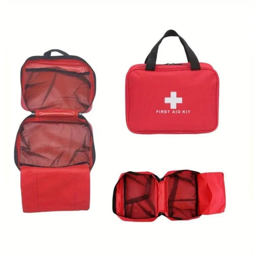 173-Piece Large First Aid Kit – Portable Emergency Bag for Outdoor Hunting, Hiking, Camping, Survival & Home Use